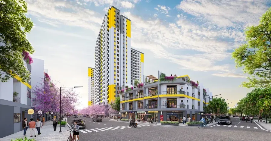 Phối cảnh Bcons City Life